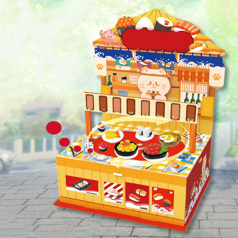 DIY Revolving Restaurant Miniature Kit