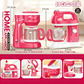 Kids Pretend Play Kitchen Appliance Toy Set