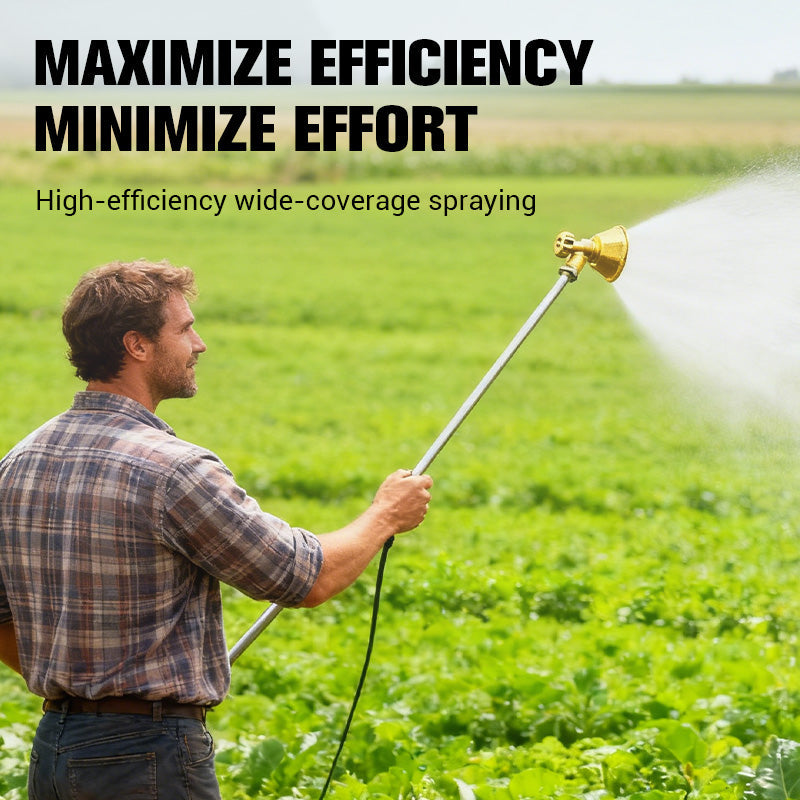 🔥⏳Hot Sale Offers🚨 Adjustable Brass Nozzle Spray for Agricultural Sprayer