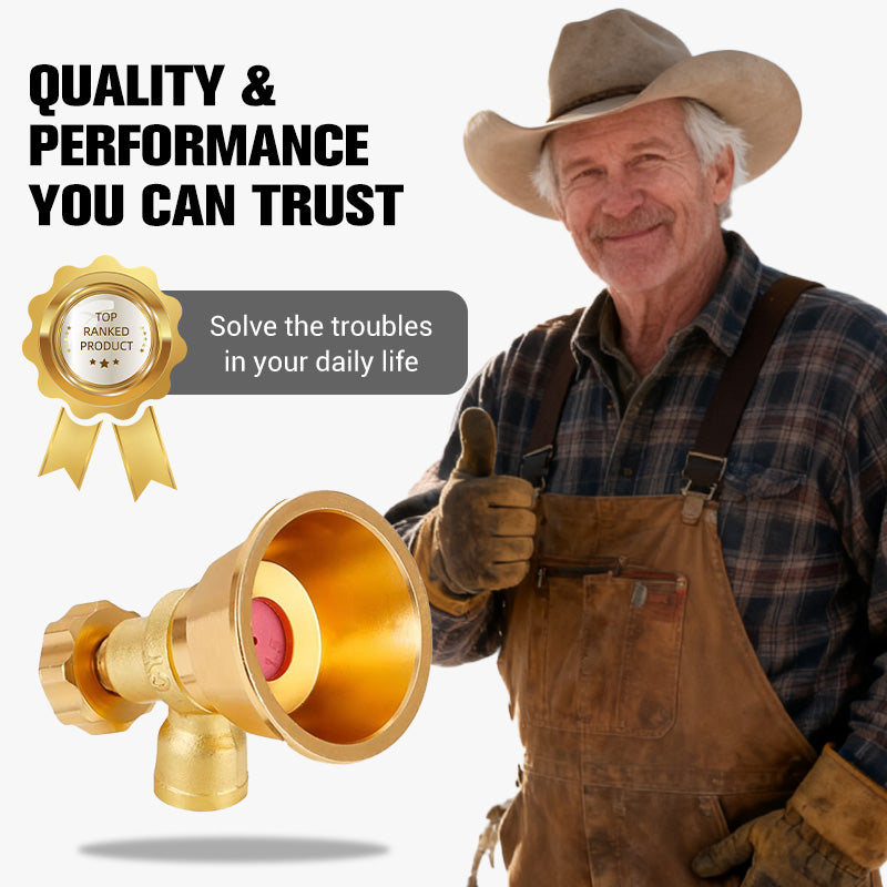 🔥⏳Hot Sale Offers🚨 Adjustable Brass Nozzle Spray for Agricultural Sprayer