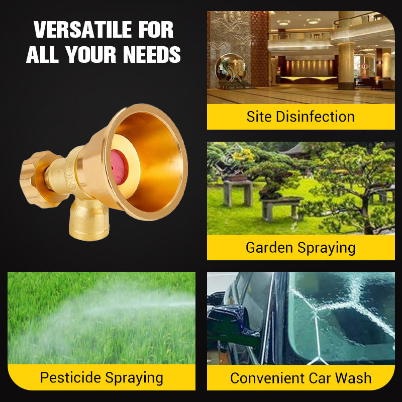 🔥⏳Hot Sale Offers🚨 Adjustable Brass Nozzle Spray for Agricultural Sprayer