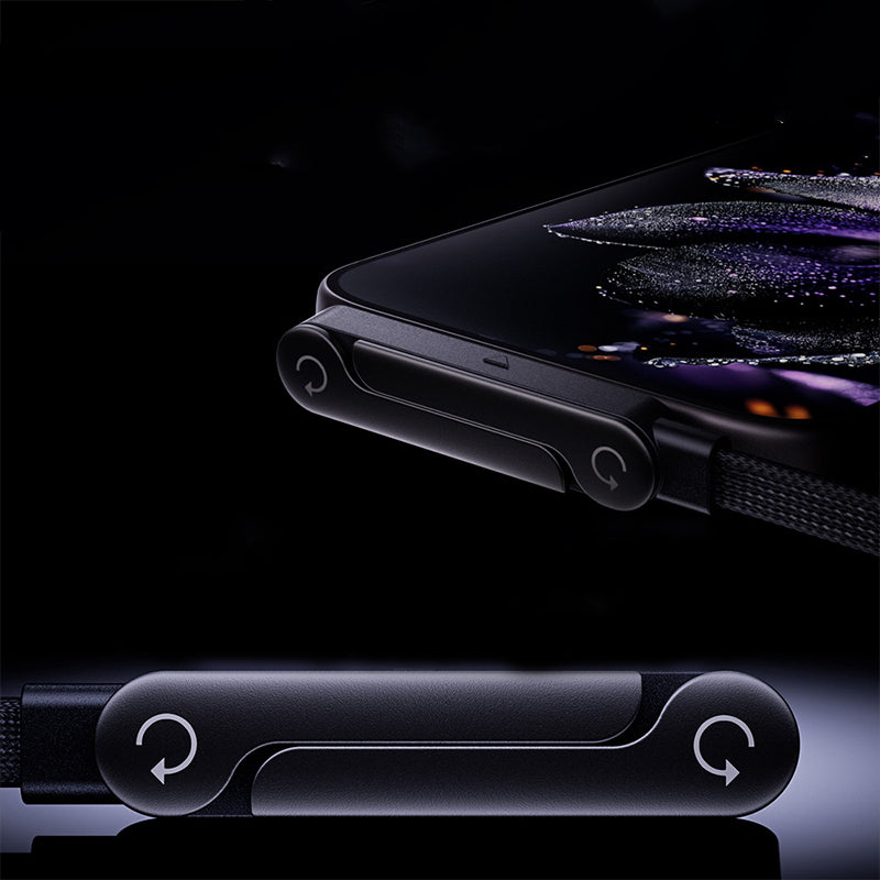 📢📢 50   %  OFF  !! ✨240W Fast Charging Cable with Adjustable Phone Stand