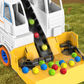 Interactive Construction Truck Toy with Colored Beads