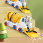 Interactive Construction Truck Toy with Colored Beads