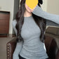 Women's Thermal Fitted Long-Sleeve Top