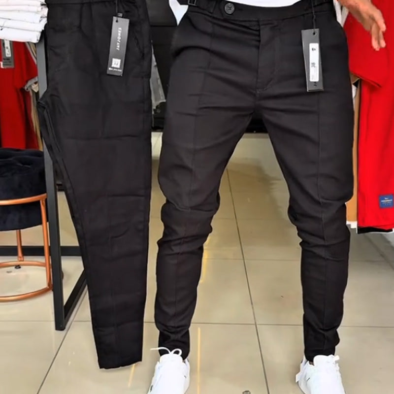 🔥New arrivals offer-Men's Slim-Fit Pants with Adjustable Waist