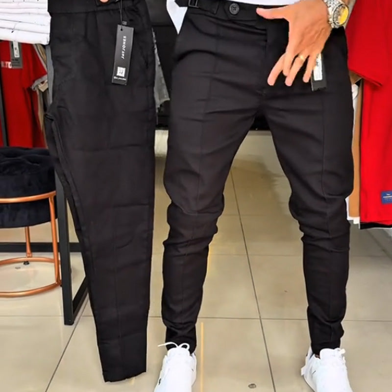 🔥New arrivals offer-Men's Slim-Fit Pants with Adjustable Waist