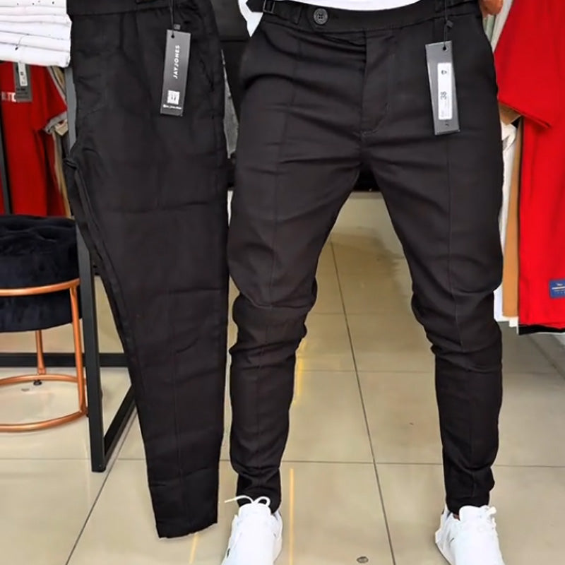 🔥New arrivals offer-Men's Slim-Fit Pants with Adjustable Waist