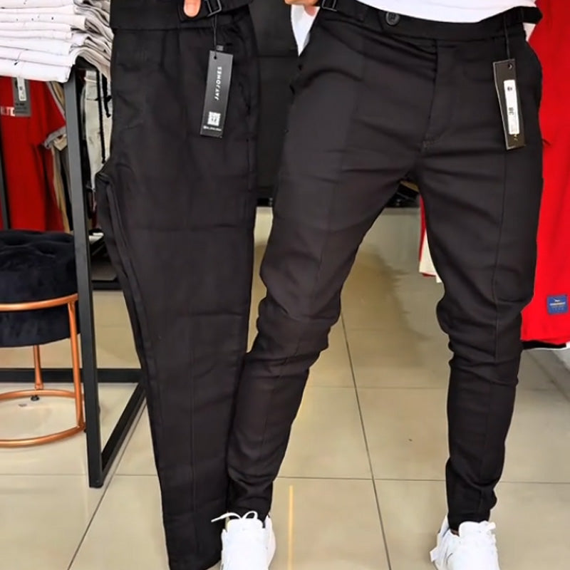 🔥New arrivals offer-Men's Slim-Fit Pants with Adjustable Waist