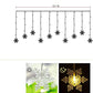 📢📢50 % OFF !!⏰⏰LED Snowflake Curtain String Lights