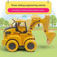 Push & Go Bulldozer Excavator Toy Car