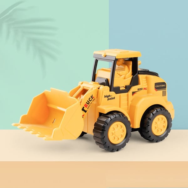 Push & Go Bulldozer Excavator Toy Car