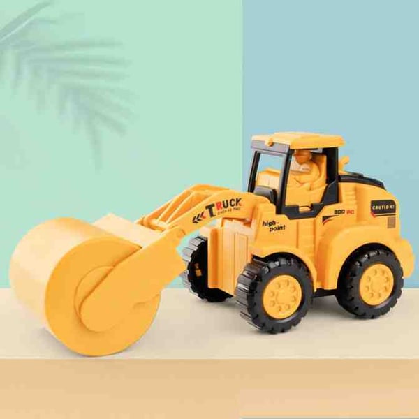 Push & Go Bulldozer Excavator Toy Car