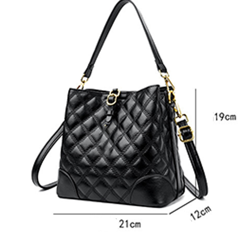 👜New Arrivals Hot Sale-Chic Elegant Quilted Bucket Bag for Women