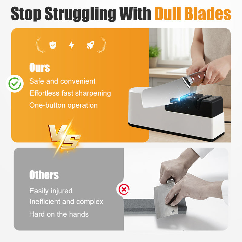 ⏳Limited-time 50% off⏰Multi-Functional Electric Knife Sharpener🔪
