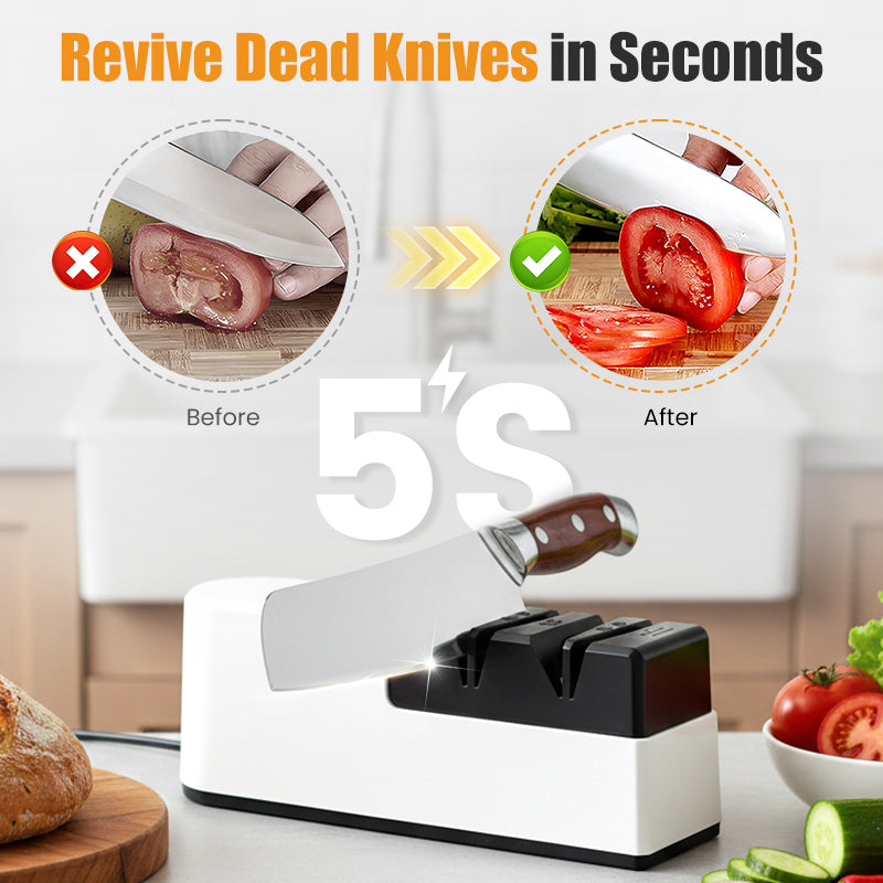 ⏳Limited-time 50% off⏰Multi-Functional Electric Knife Sharpener🔪