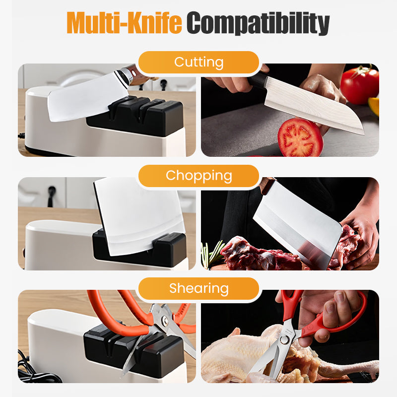 ⏳Limited-time 50% off⏰Multi-Functional Electric Knife Sharpener🔪