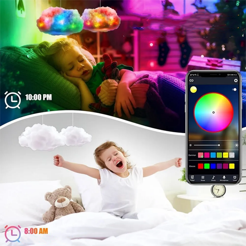 ☁️ LED Cloud Light – Light Up Your World