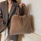 ✨New styles launched✨Soft & Stylish Everyday Fluffy Tote Bag