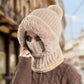 ⏳Limited-time 49% off⏰Women's Winter One-Piece Knitted Beanie Scarf Mask