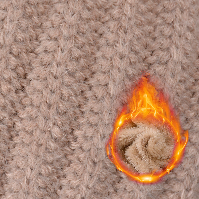 ⏳Limited-time 49% off⏰Women's Winter One-Piece Knitted Beanie Scarf Mask