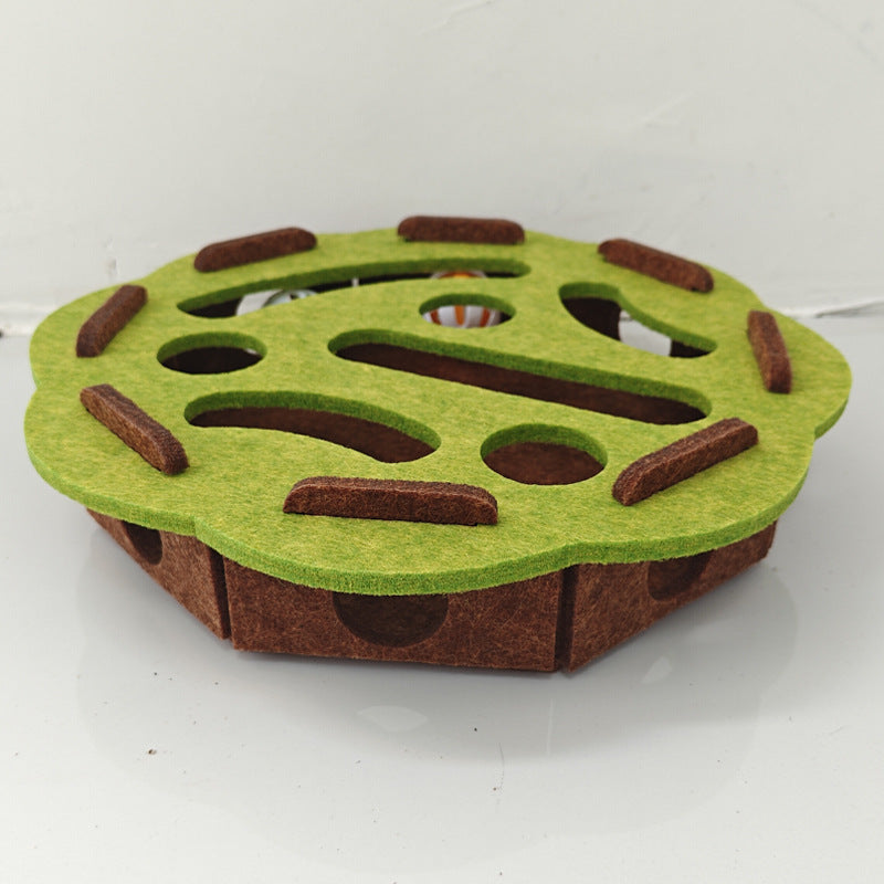 🔥Hot Sale Offers-Interactive Felt Maze Toy for Cats
