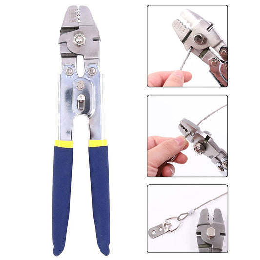 Stainless Steel Fishing Crimp Pliers Kit