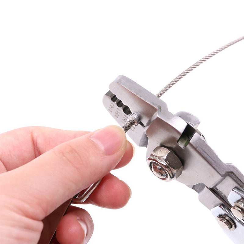 Stainless Steel Fishing Crimp Pliers Kit