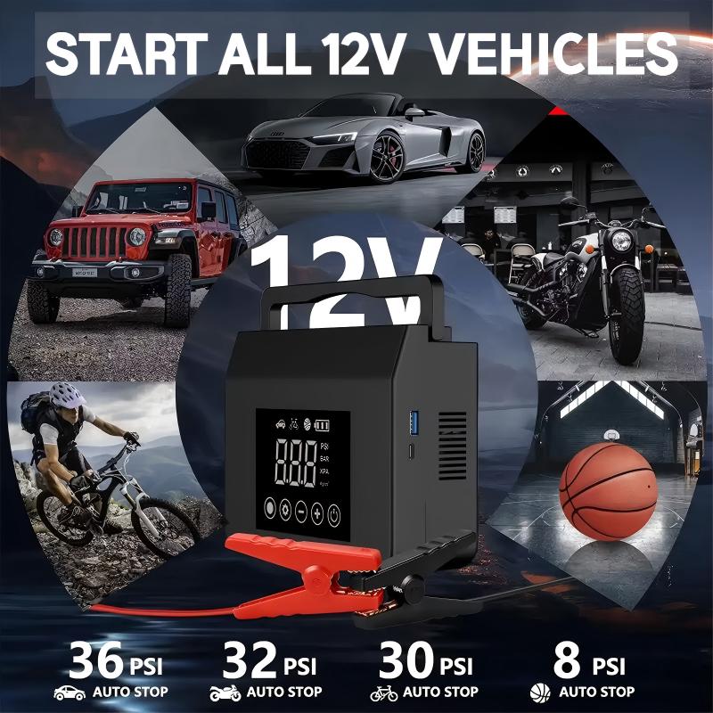 Limited Time Offer, Emergency Car Jump Starter — Free Express Shipping