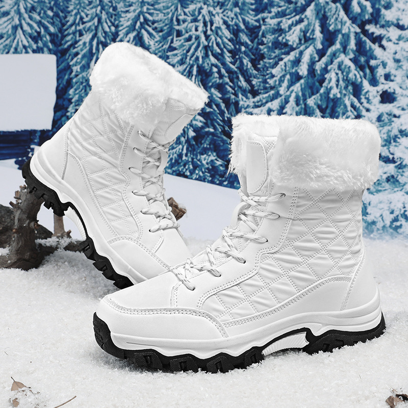 Women's Quilted Insulated Snow Boots
