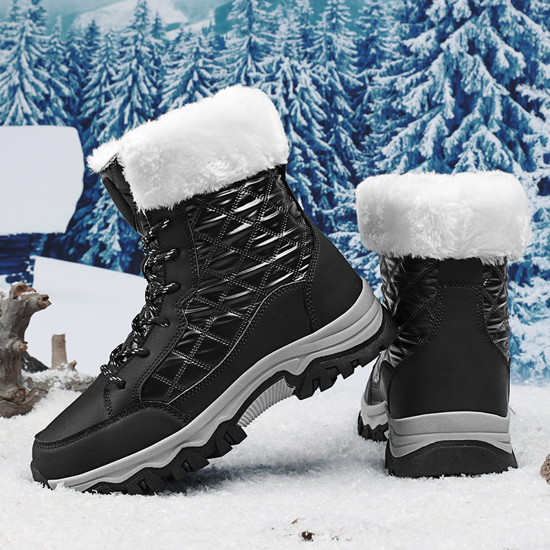 Women's Quilted Insulated Snow Boots