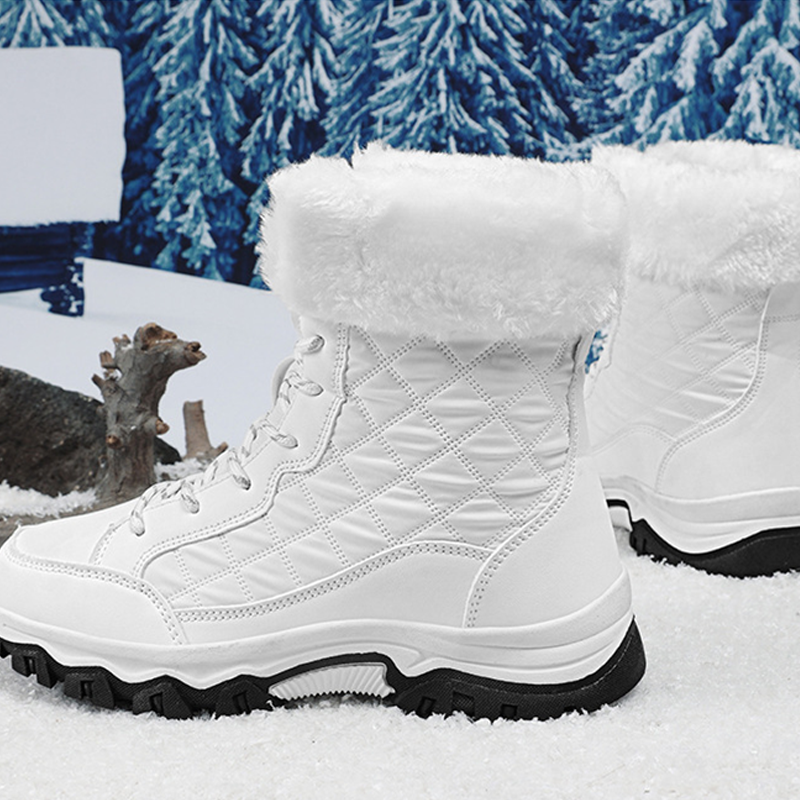 Women's Quilted Insulated Snow Boots