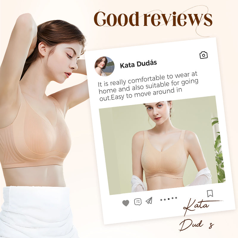 🌟Buy More Save More⚡Anti-Sag Full Coverage Wireless Support Bra