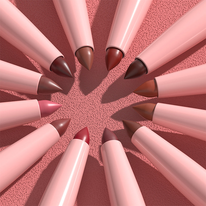 🔥Hot Sale Offers-6 Pack High-Pigment Matte Lip Liner Pencils