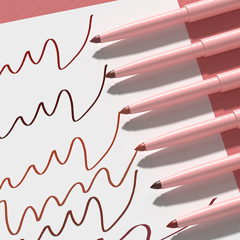 🔥Hot Sale Offers-6 Pack High-Pigment Matte Lip Liner Pencils