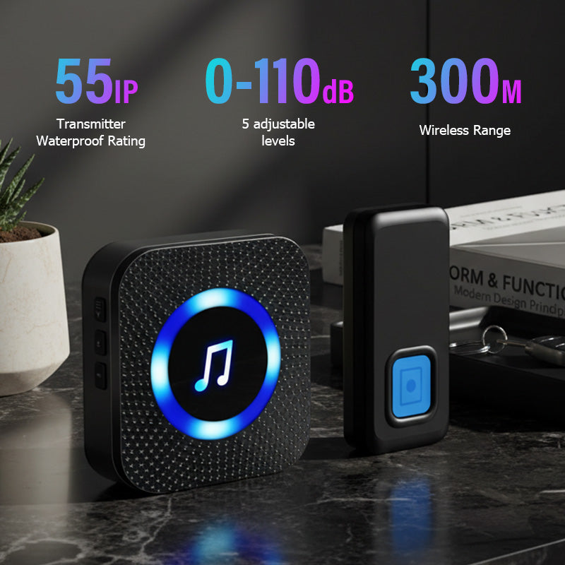 Long Range Wireless Doorbell Kit