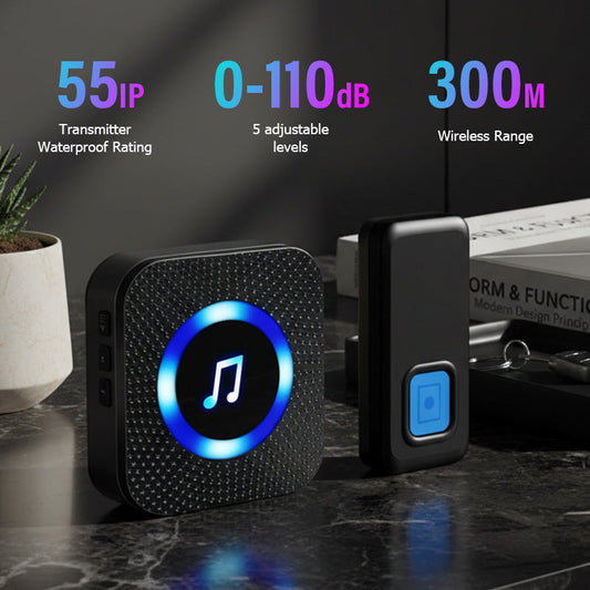 Long Range Wireless Doorbell Kit