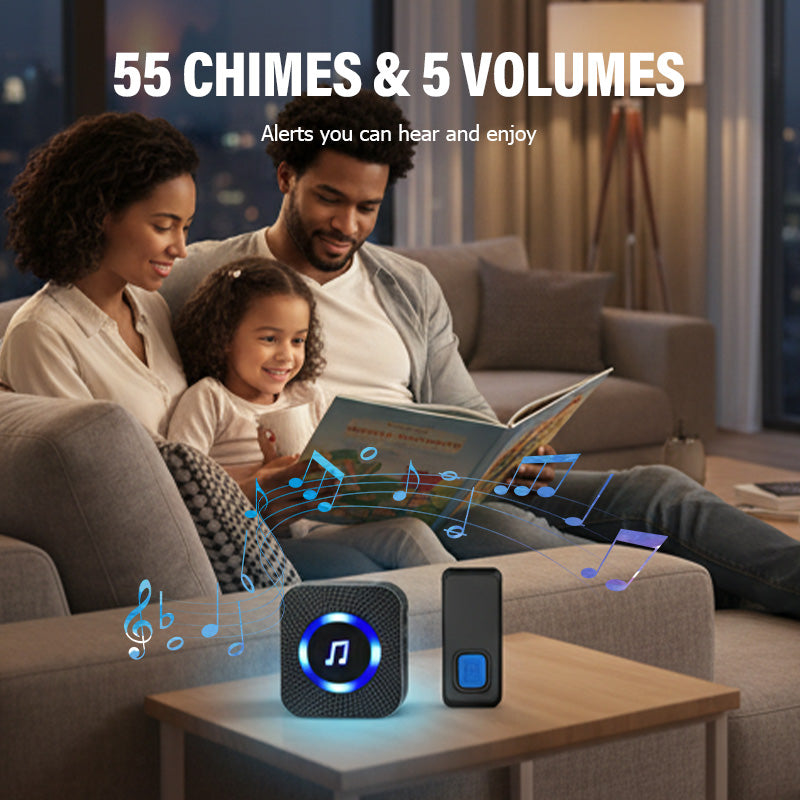 Long Range Wireless Doorbell Kit