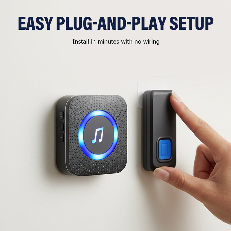 Long Range Wireless Doorbell Kit