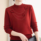 🔥Hot Sale Deals-Women's Elegant Plush-Lined Mock Neck Sweater