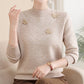 🔥Hot Sale Deals-Women's Elegant Plush-Lined Mock Neck Sweater