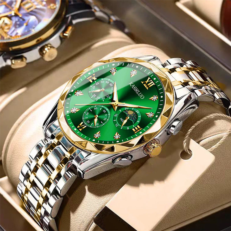 🔥 Men's Waterproof Quartz Watch - Stylish & Durable, Perfect for Daily Wear and Outdoor Activities ✨