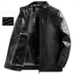 Men's Casual PU Leather Jacket
