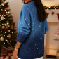 ⏳Time-Limited Special⏰ Women’s Sparkly Knit Long Sleeve Sweater