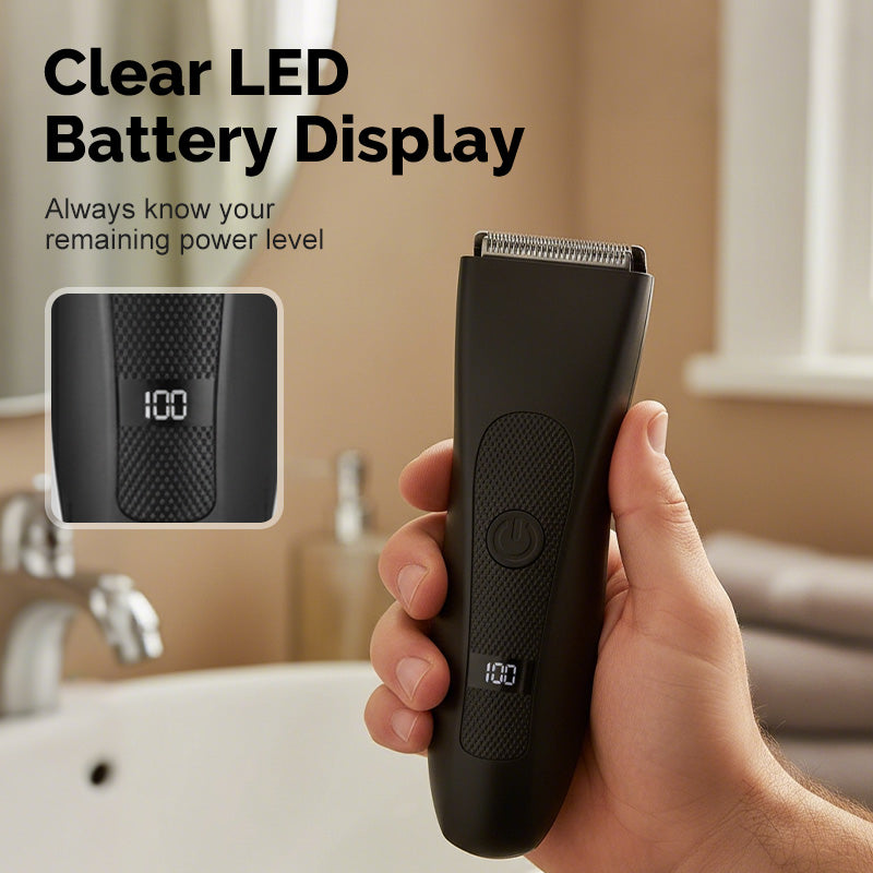 📢📢50% OFF !!🔥🔥35K+SOLD!!✂️Digital Display Body Trimmer for Men✨