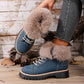 Women's Faux Fur Trim Ankle Boots