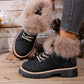 Women's Faux Fur Trim Ankle Boots