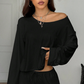 🔥New arrivals offer-Women's Off-Shoulder Top &  Pants 2-Piece Outfit
