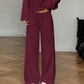 🔥New arrivals offer-Women's Off-Shoulder Top &  Pants 2-Piece Outfit