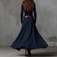 🔥Hot Sale Offers-Vintage Stand Collar Button-Down Swing Dress